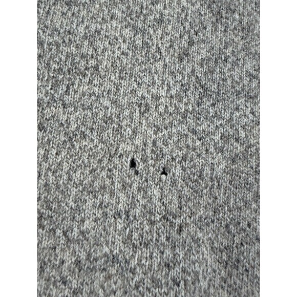 Structure V-Neck Sweater Tennis Lambswool | Cream & Blue‎ | Size X-Large - Picture 10 of 15